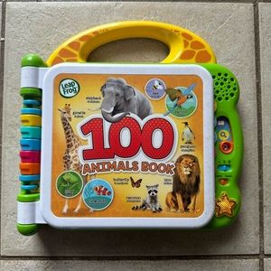 Leap Frog 100 Animals Bilingual Electronic Learning Game